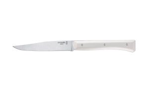 Set of 4 Facette White table knives